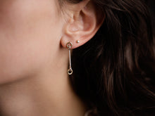 Load image into Gallery viewer, Gold and Silver Combo Earrings