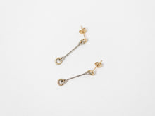 Load image into Gallery viewer, Gold and Silver Combo Earrings