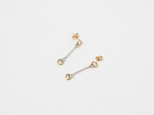 Load image into Gallery viewer, Gold and Silver Combo Earrings
