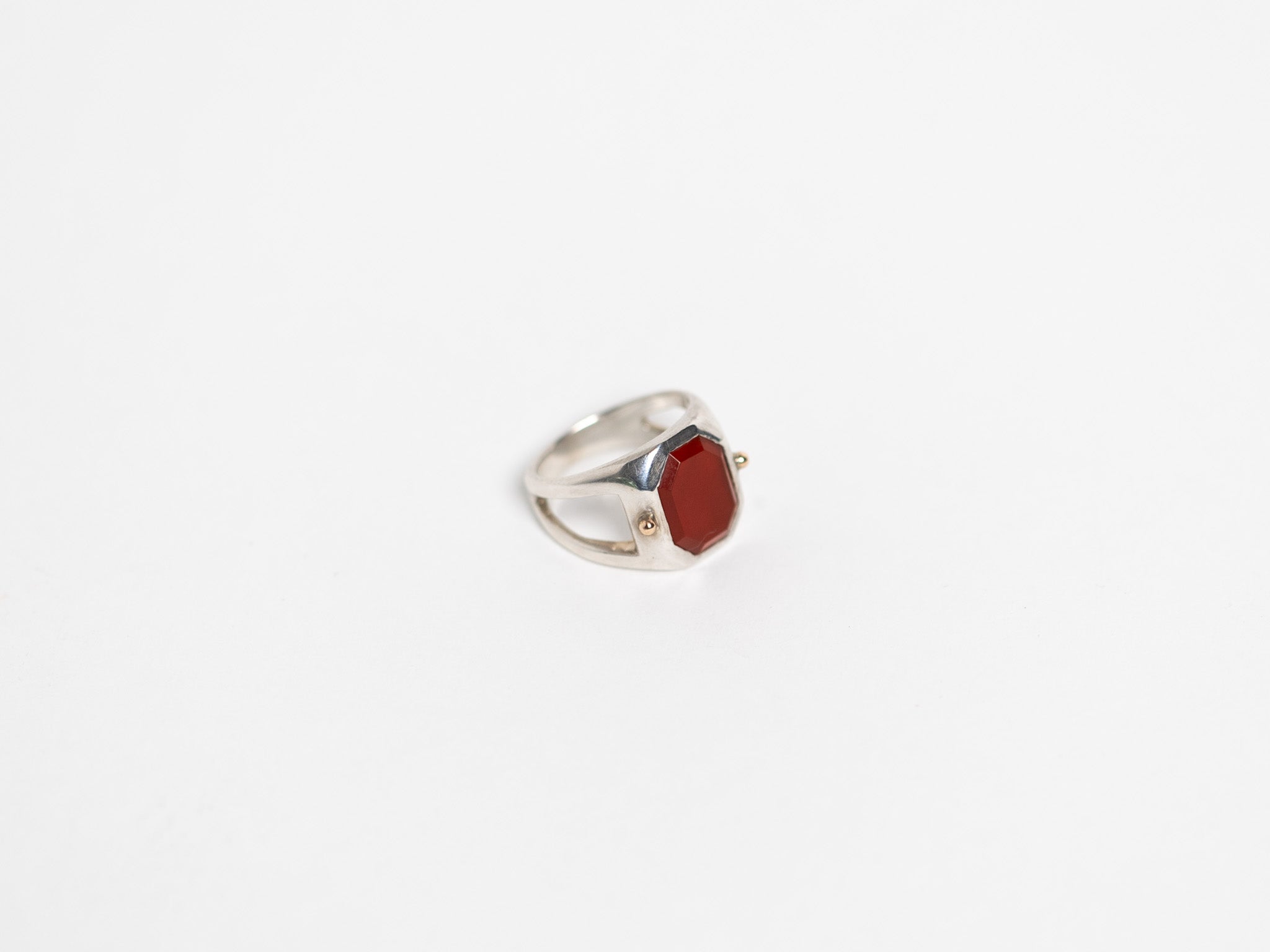 Free Shipping // Unique Sterling Silver Carnelian Signet Ring // Unisex Silver Square Signet Ring With cheapest Carnelian, Black Onyx or Aventurine