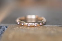 Load image into Gallery viewer, Pink Sapphire Cabochon Ring