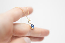 Load image into Gallery viewer, Blue Sapphire Cabochon Pendant
