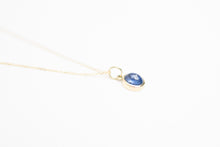 Load image into Gallery viewer, Blue Sapphire Cabochon Pendant
