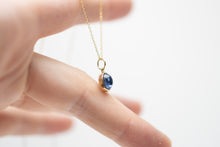 Load image into Gallery viewer, Blue Sapphire Cabochon Pendant
