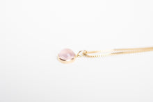 Load image into Gallery viewer, Rose Quartz Pendant in Gold
