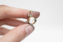 Load image into Gallery viewer, Petroleum Included Quartz Orb Locket
